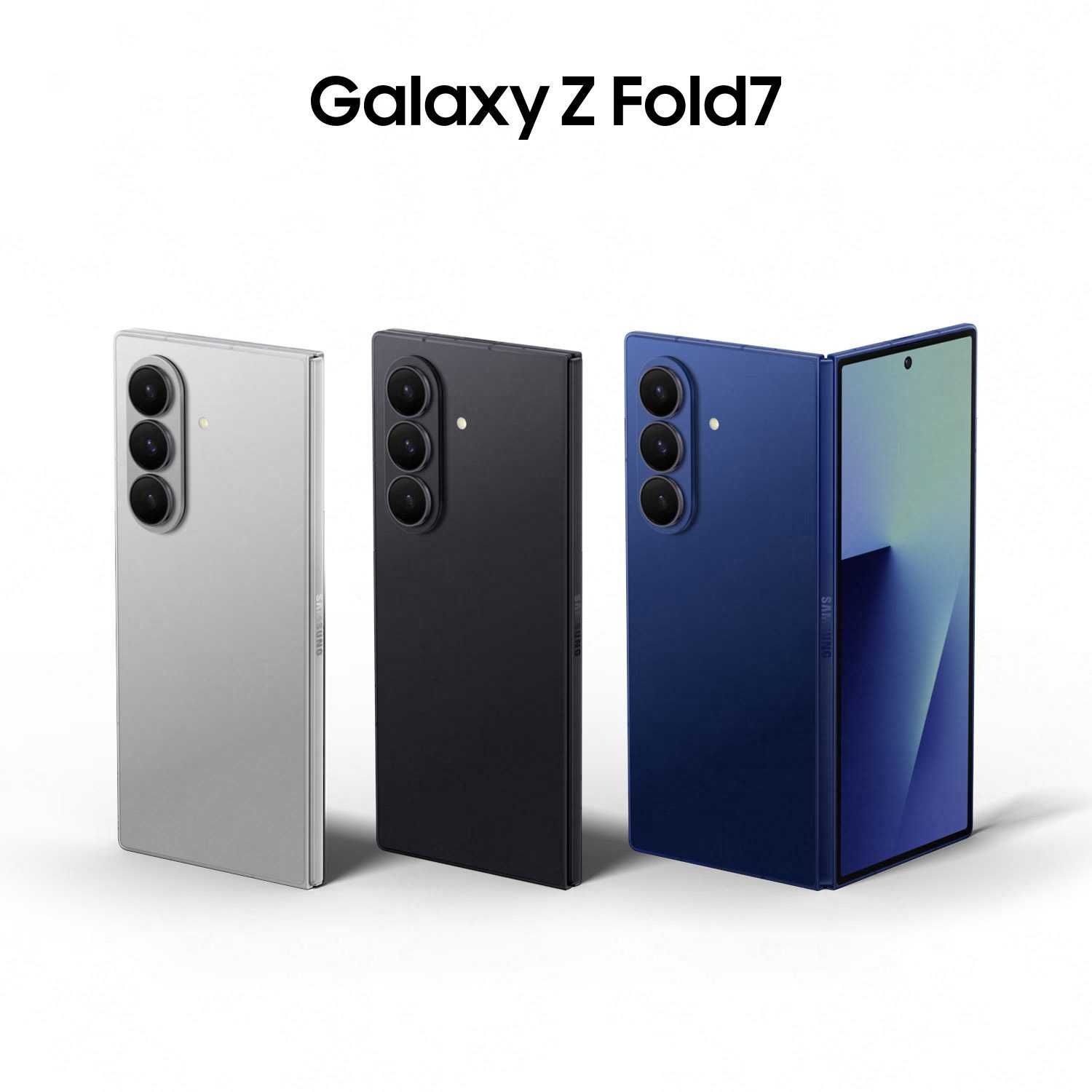 Samsung F966B Galaxy Fold 7 12/256Gb ,12/512Gb Jetblack/Silver/Blue EU