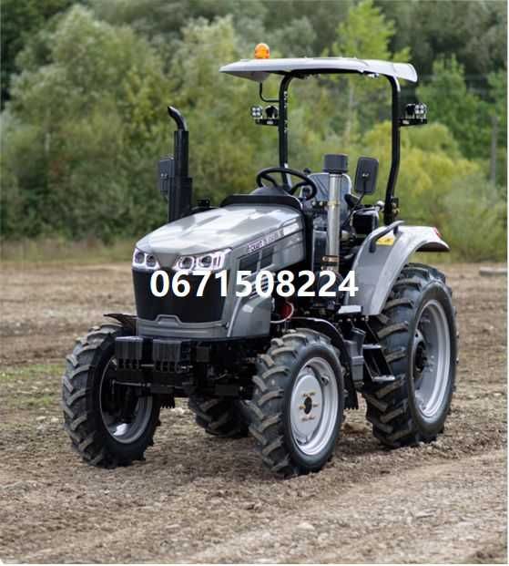 Мінітрактор Скаут TE-504 SR з козирком Оновлена модель з дашком