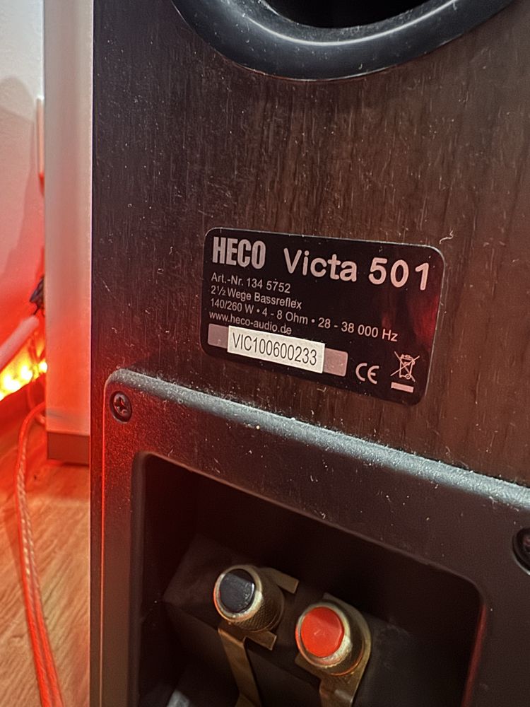 Sprzedam kolumny heco victa + oslony