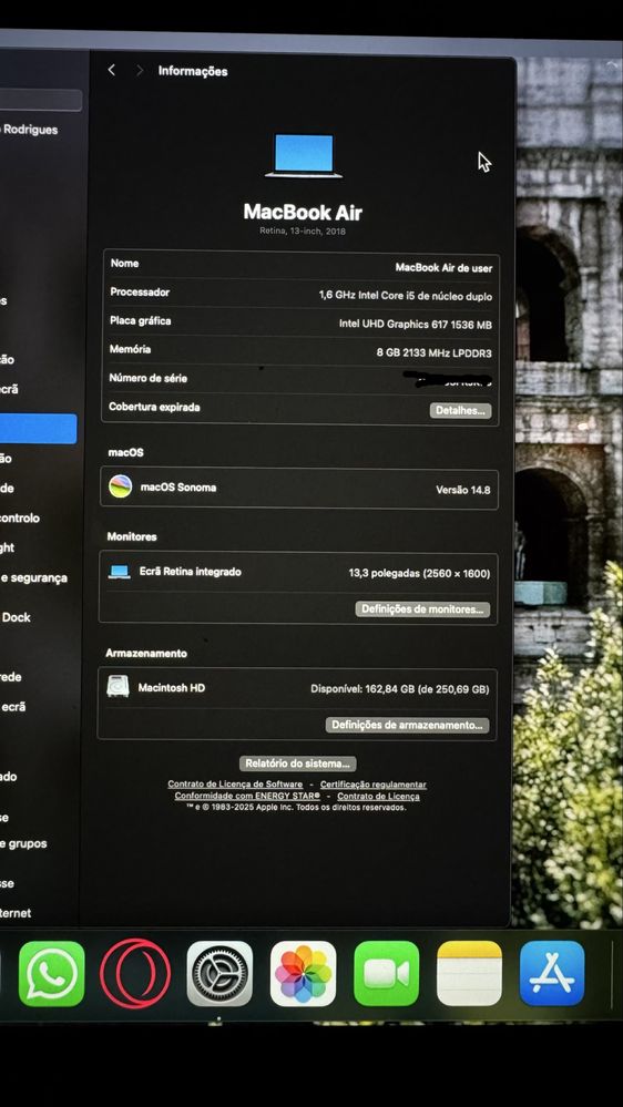 MacBook Air 2018 com caixa original