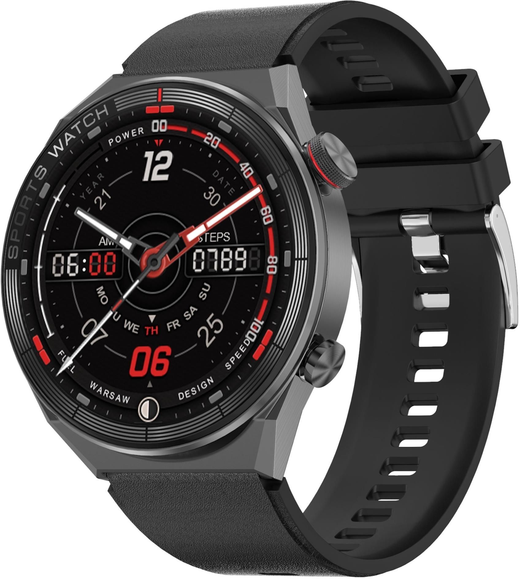 Maverick Watchmark Czarny zegarek android ios