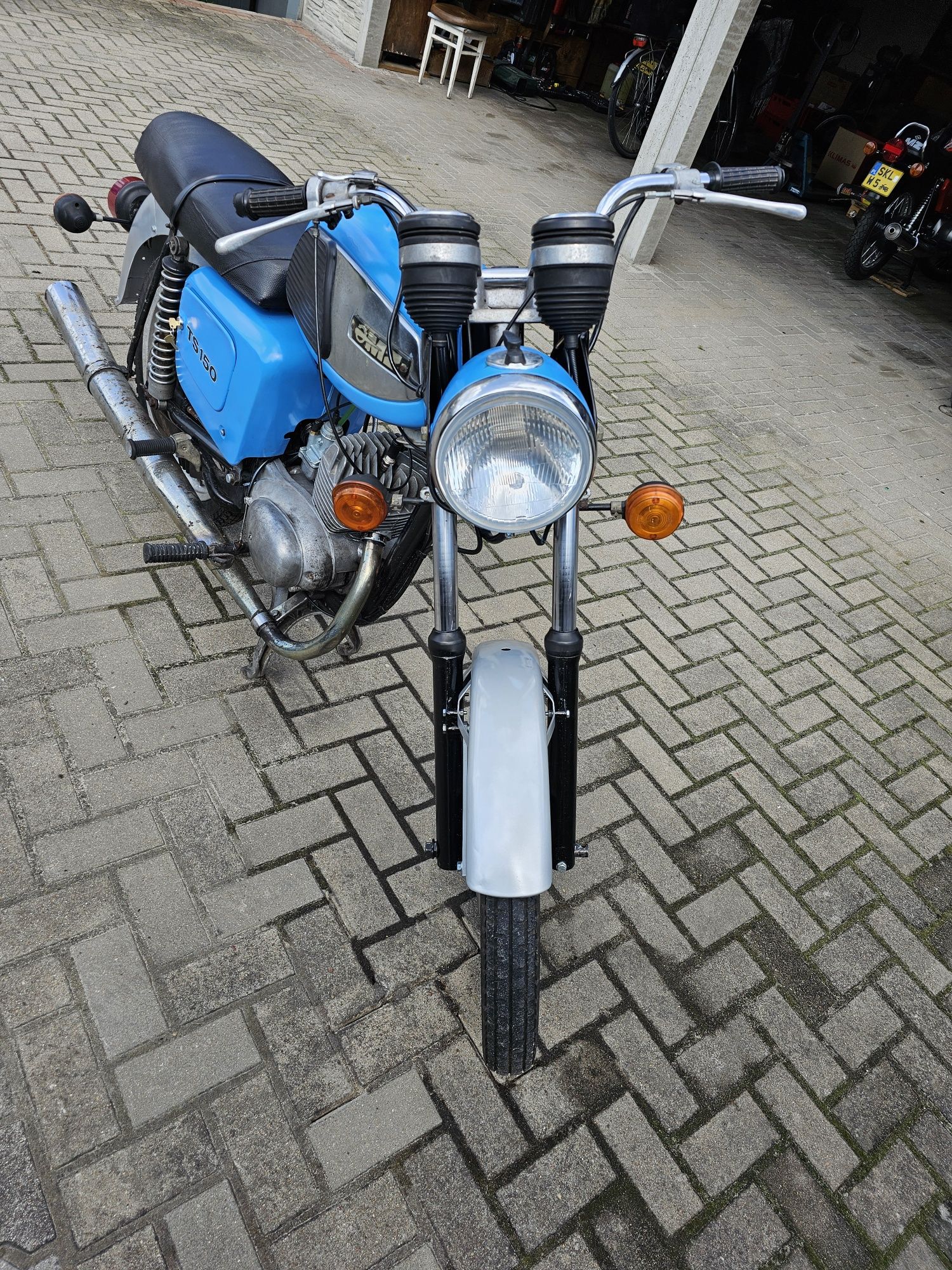 Mz ts 150 pali od ząbka
