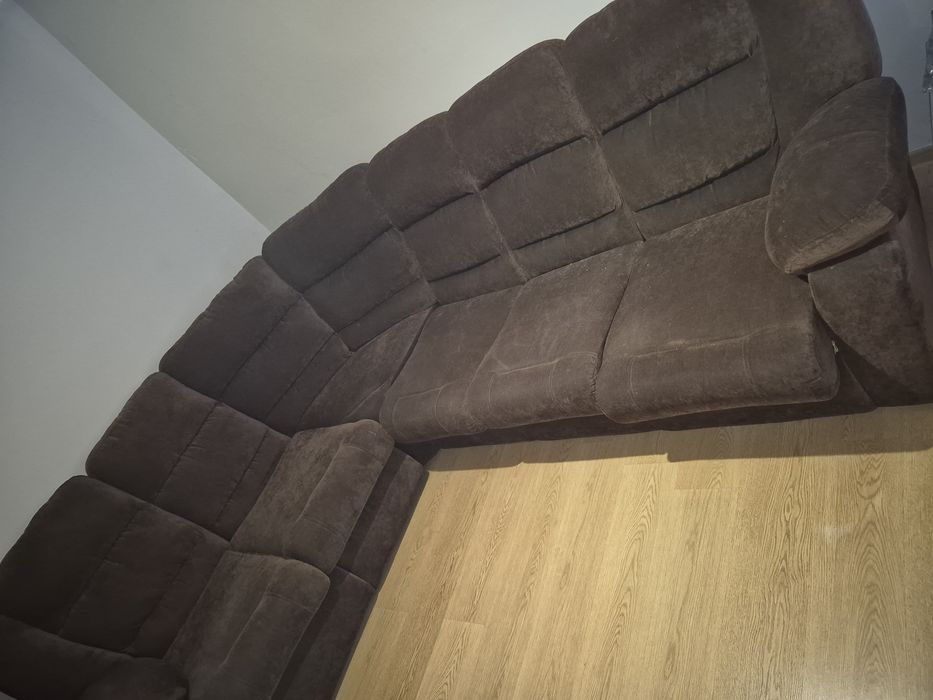 Duzy narożnik 2,90 na 2,50 z funkcją spania