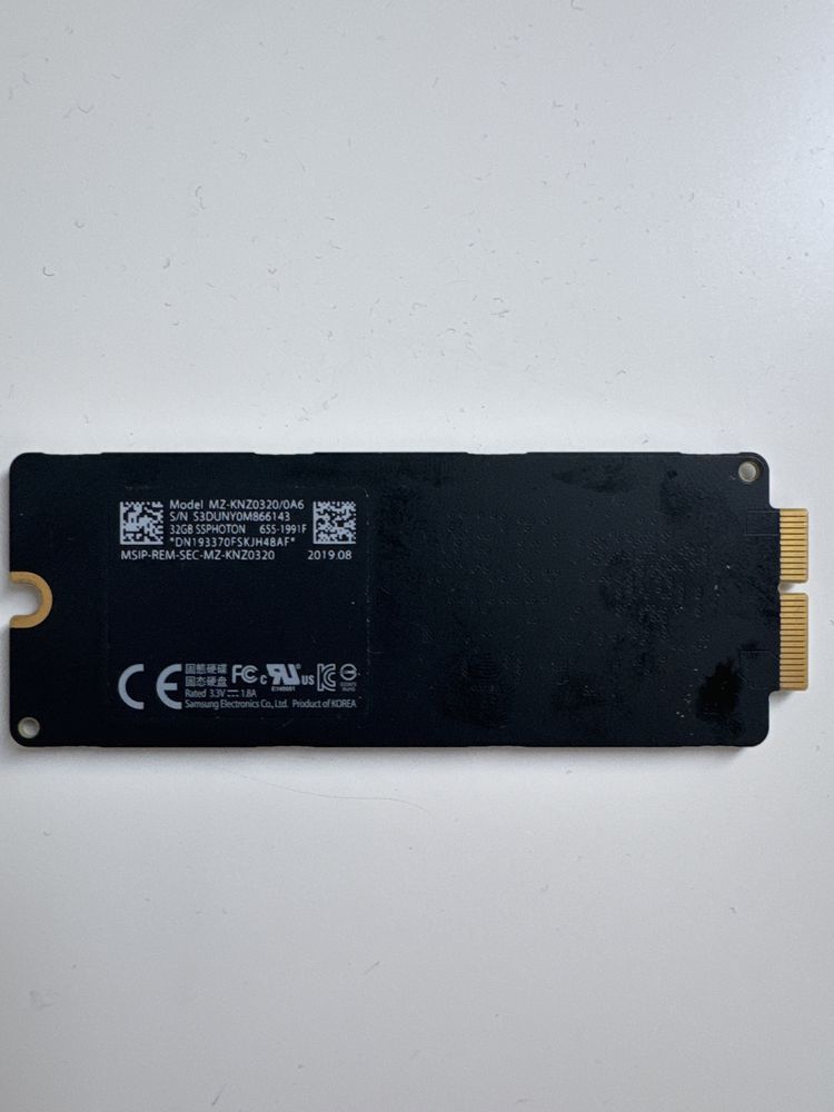 SSD iMac Mac 32GB Samsung MZ-KNZ0320/0A6