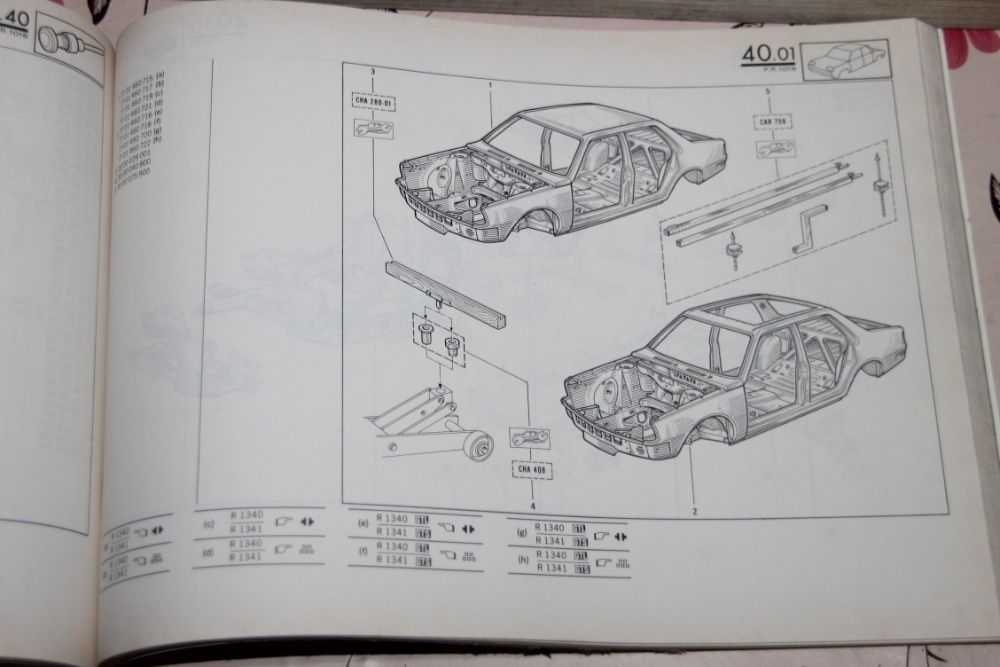 Diversos manuais Tecnicos Renault (mecanica, peças, etc)