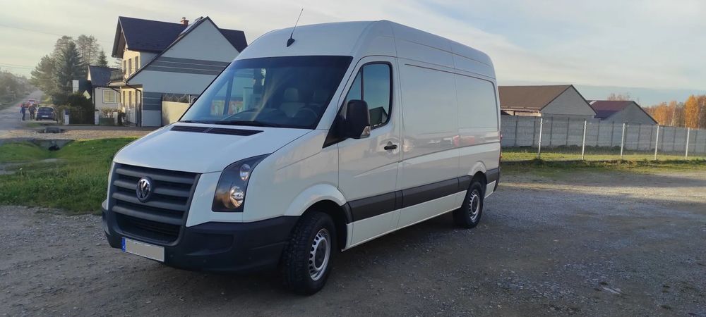 Volkswagen CRAFTER 2,5 136PS BAZWYPADKOWY XL IDEALNY  stan idealny bez rdzy