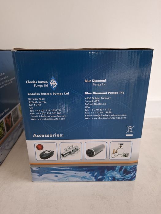 Dmuchawa Membranowa ET80 Kompresor Pompa Powietrza Sprężarka Charles A