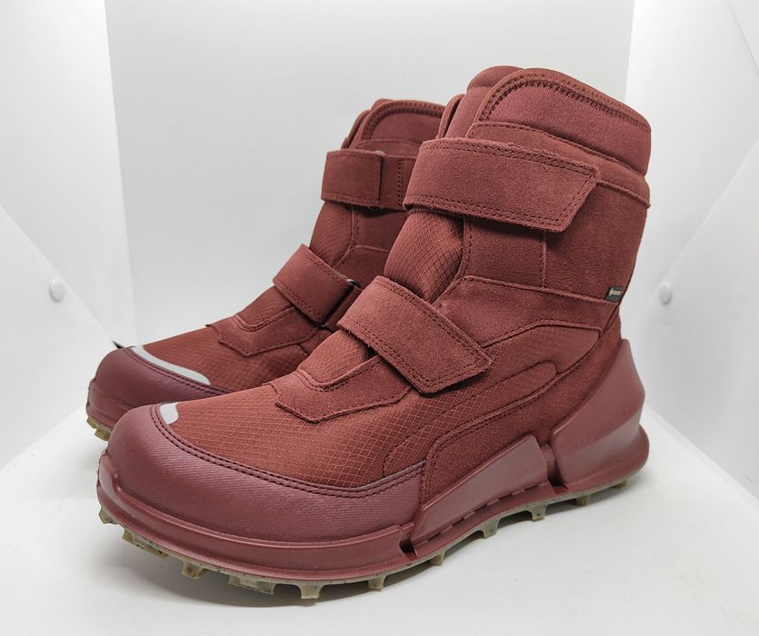 зимние 24,2см ботинки Ecco Biom мембрана Gore Tex оригинал