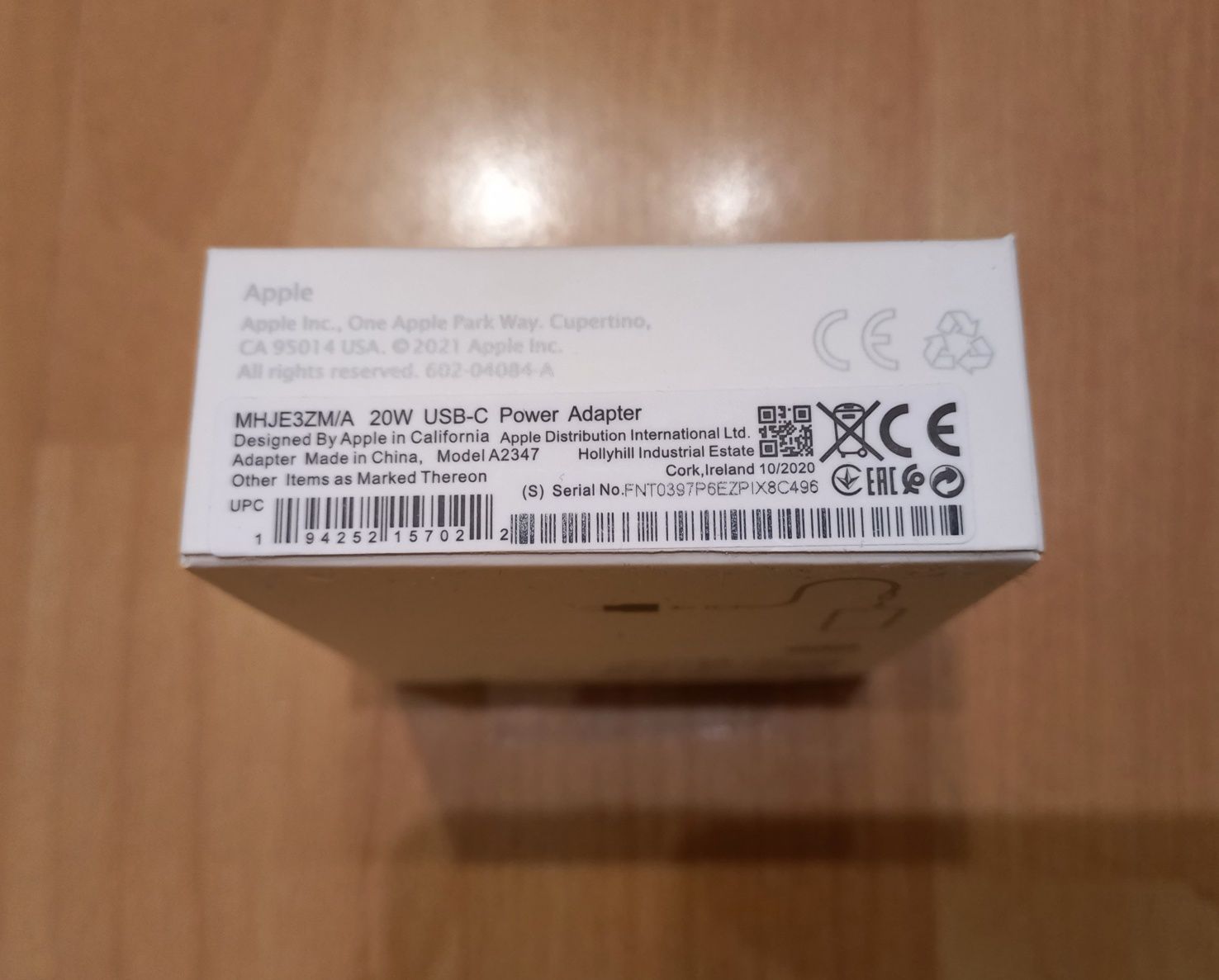 Zasilacz 20W Power Adapter NOWY Kostka