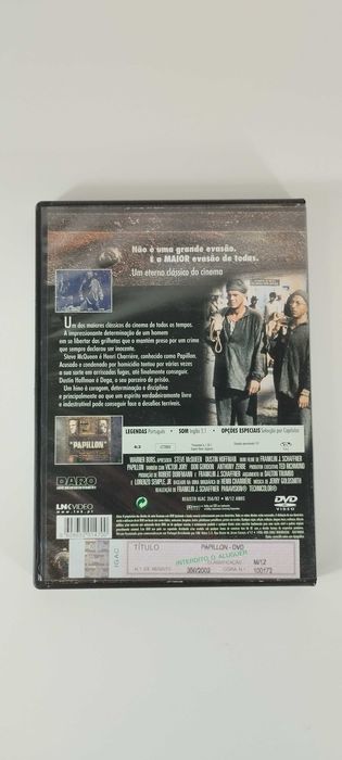 Papillon - DVD - Steve McQueen - Dustin Hoffman