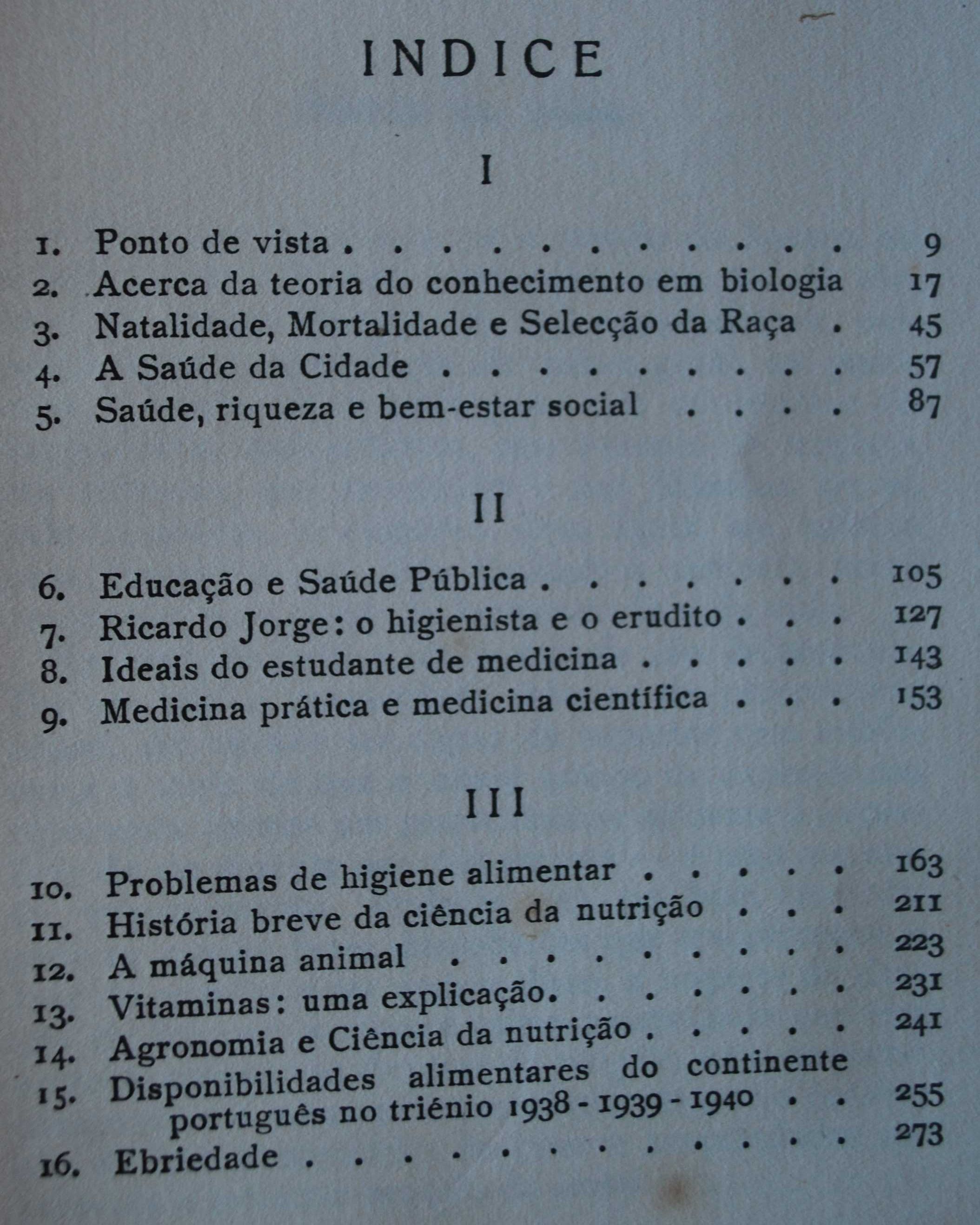 A Saúde do Homem (Sondagens e Interrogações) de J. A. M. de Loureiro