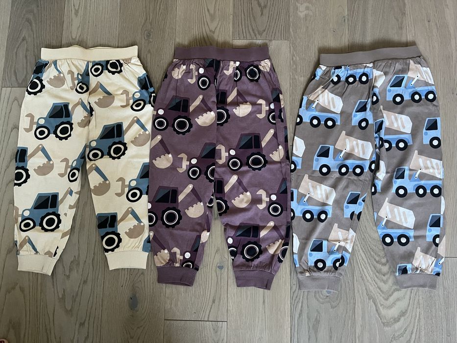 Next pizama x 3 dlugi rekaw pojazdy 104 cm 3-4 lata