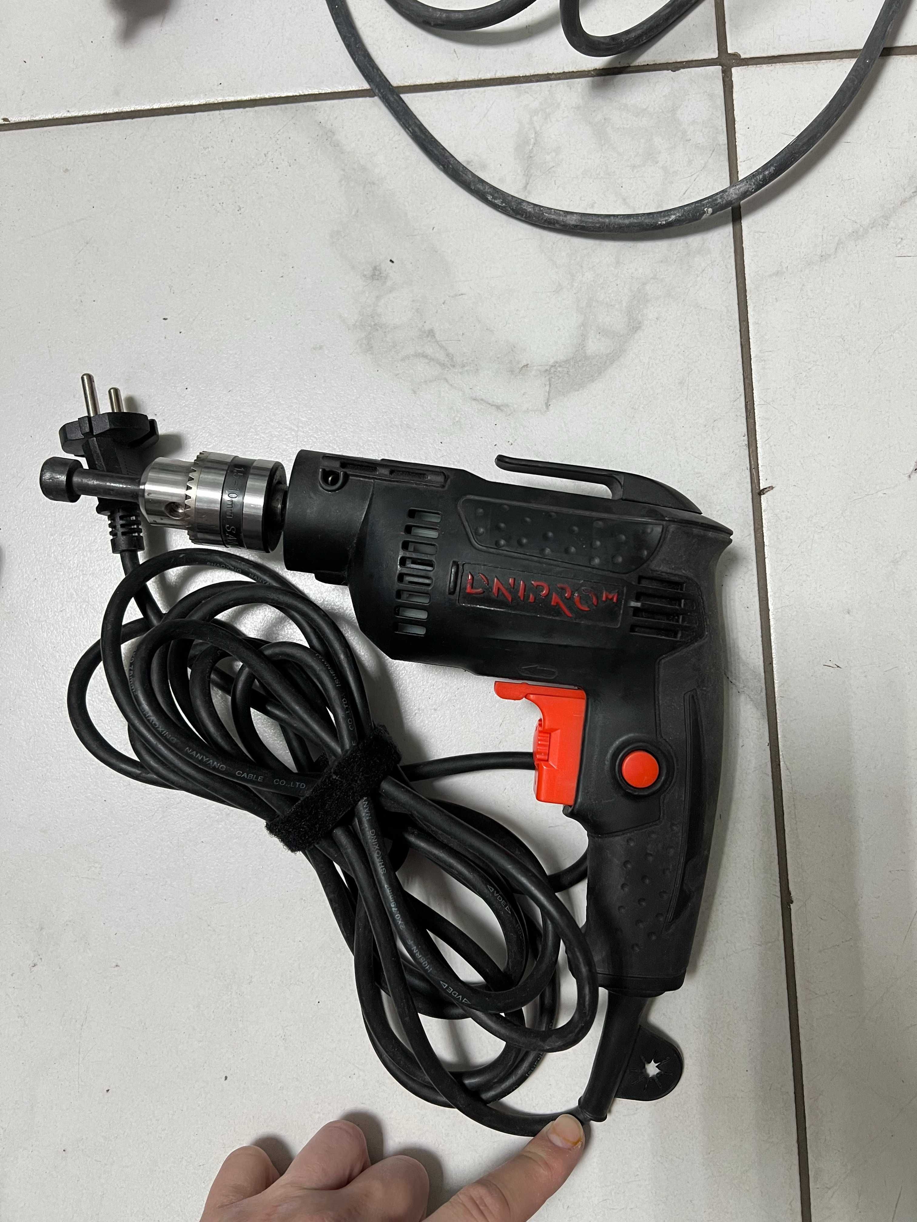 Дрель сетевая, ударная.  Bosch/Dnipro-M/Элпром/Intertool/Forte. Скидки