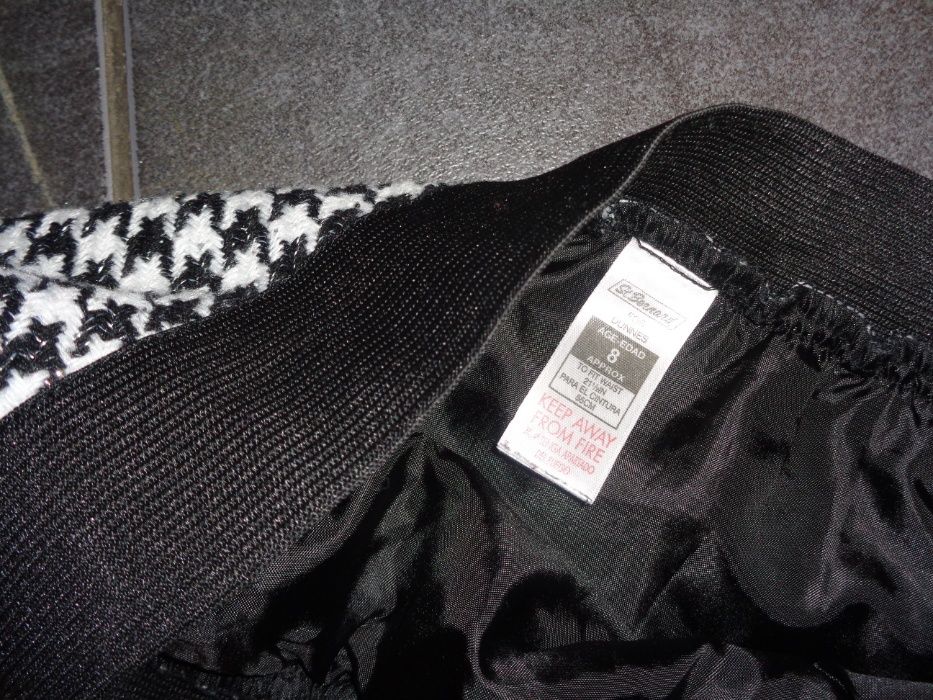 St.Bernard for DUNNES ciepła krótka dzianinowa spódniczka w pepitkę 8