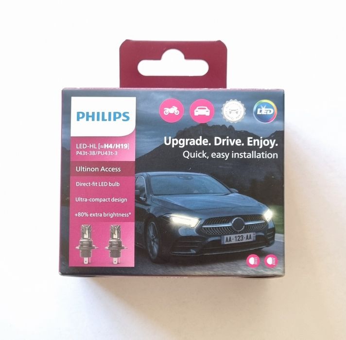 Żarowki LED Philips Ultinon Access H4/H19 6000 K