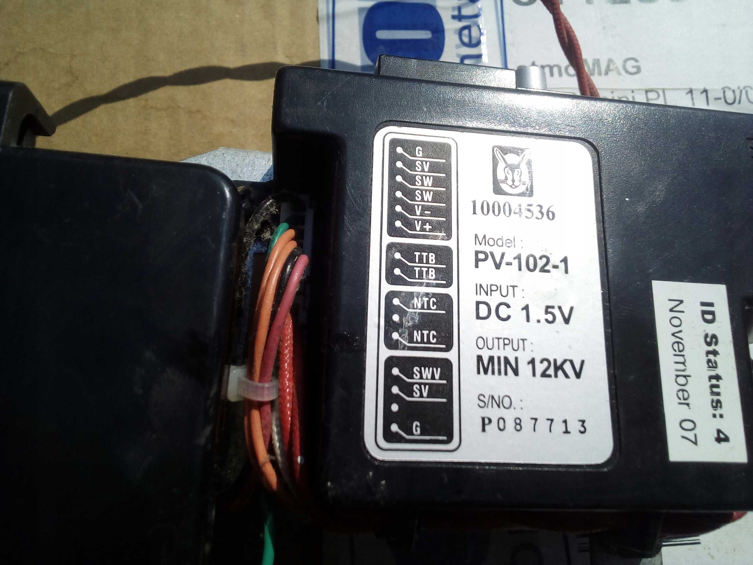 Vaillant Aparat zapłonowy PV-102-1 z czujnikam