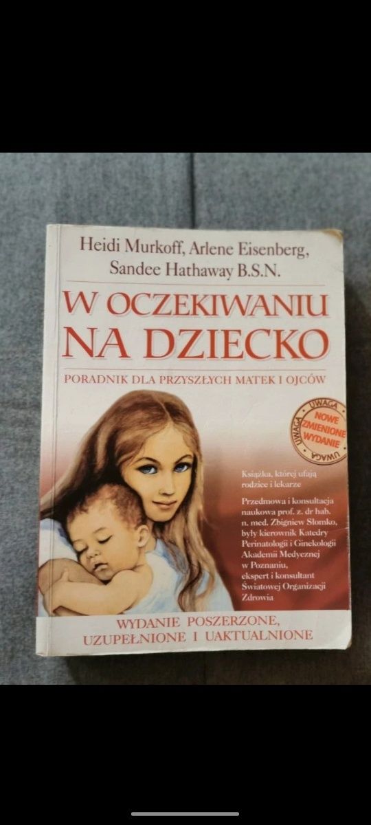 Książka "W oczekiwaniu na dziecko" Heidi Murkoff, Arlene Eisenberg, Sa