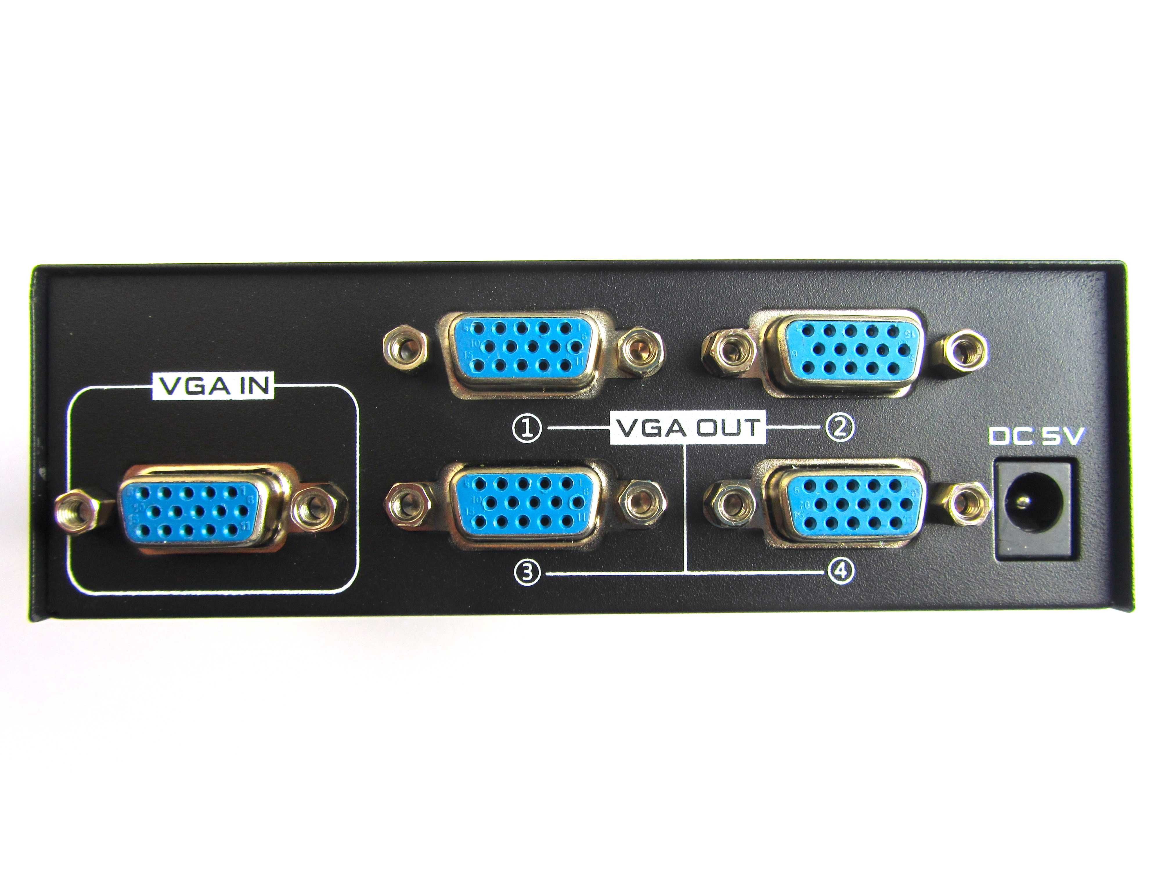Кабель VGA - VGA 1.5 м папа-папа активный сплиттер D-Sub RGB