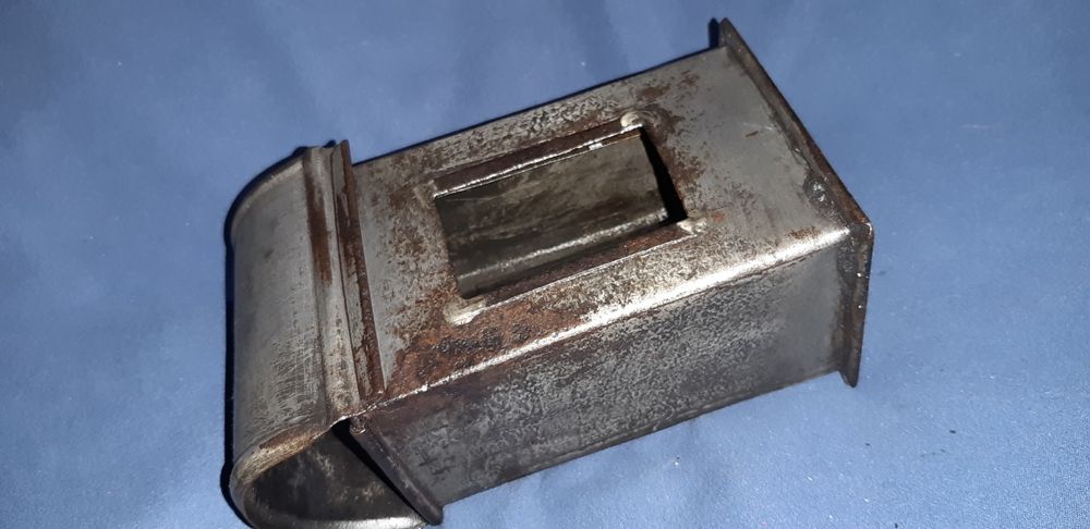 Lampa kolejowa renowacja antyk