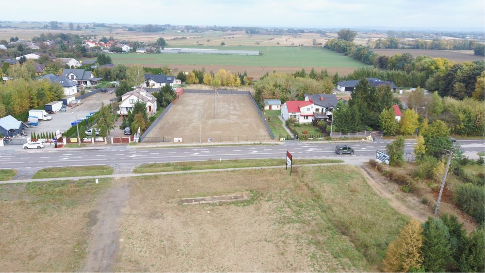 Plac Dzialka 28a 2800m2 utwardzona do wynajecia Ploskie 14 Zamosc