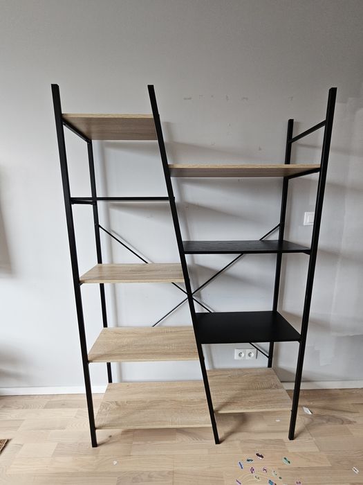Regał gefion 34x121x188 loft