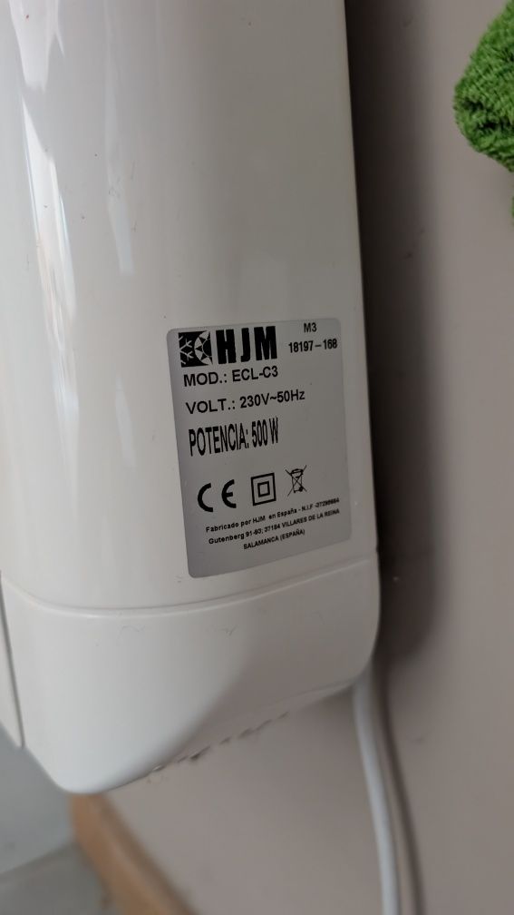 Radiador Elétrico Parede HJM ECL-C6 ECL-C3