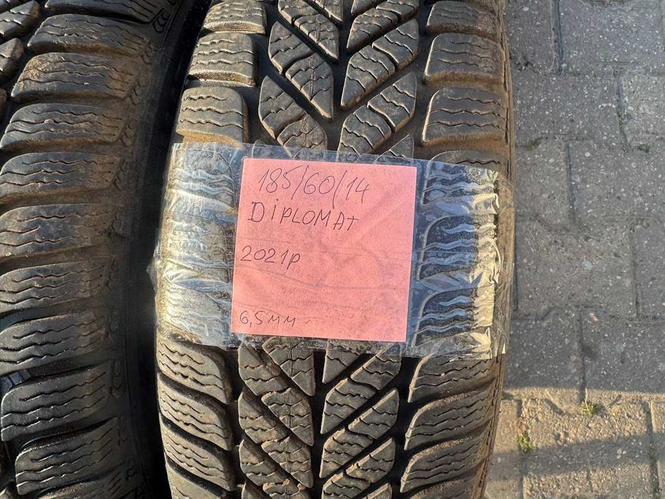 шини скати колеса 185 60 14 Diplomat 6.5 mm 2021 p 2 шт зима
