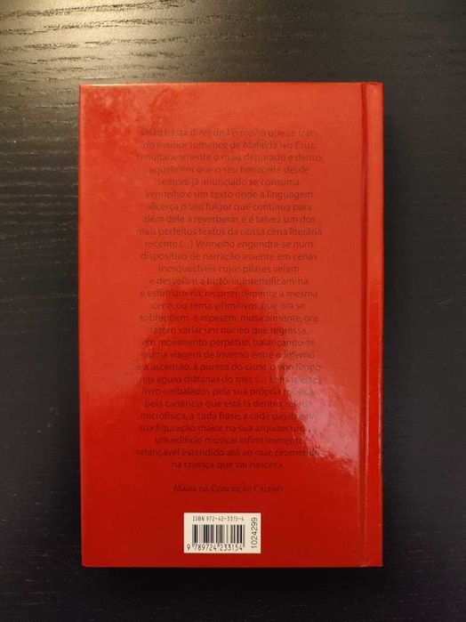 (Env. Incluído) Vermelho de Mafalda Ivo Cruz