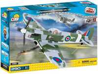 Model samolotu Supermarine Spitfire Mk VB - myśliwiec brytyjski, Cobi