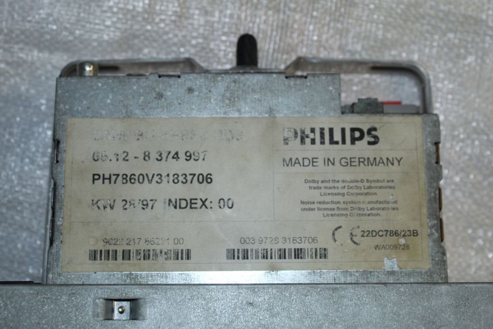 Автомагнитола PHILIPS на BMW E39