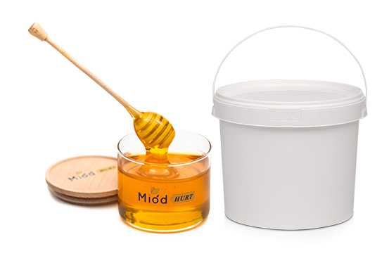 Miód lipowy w wiaderku 25 kg !