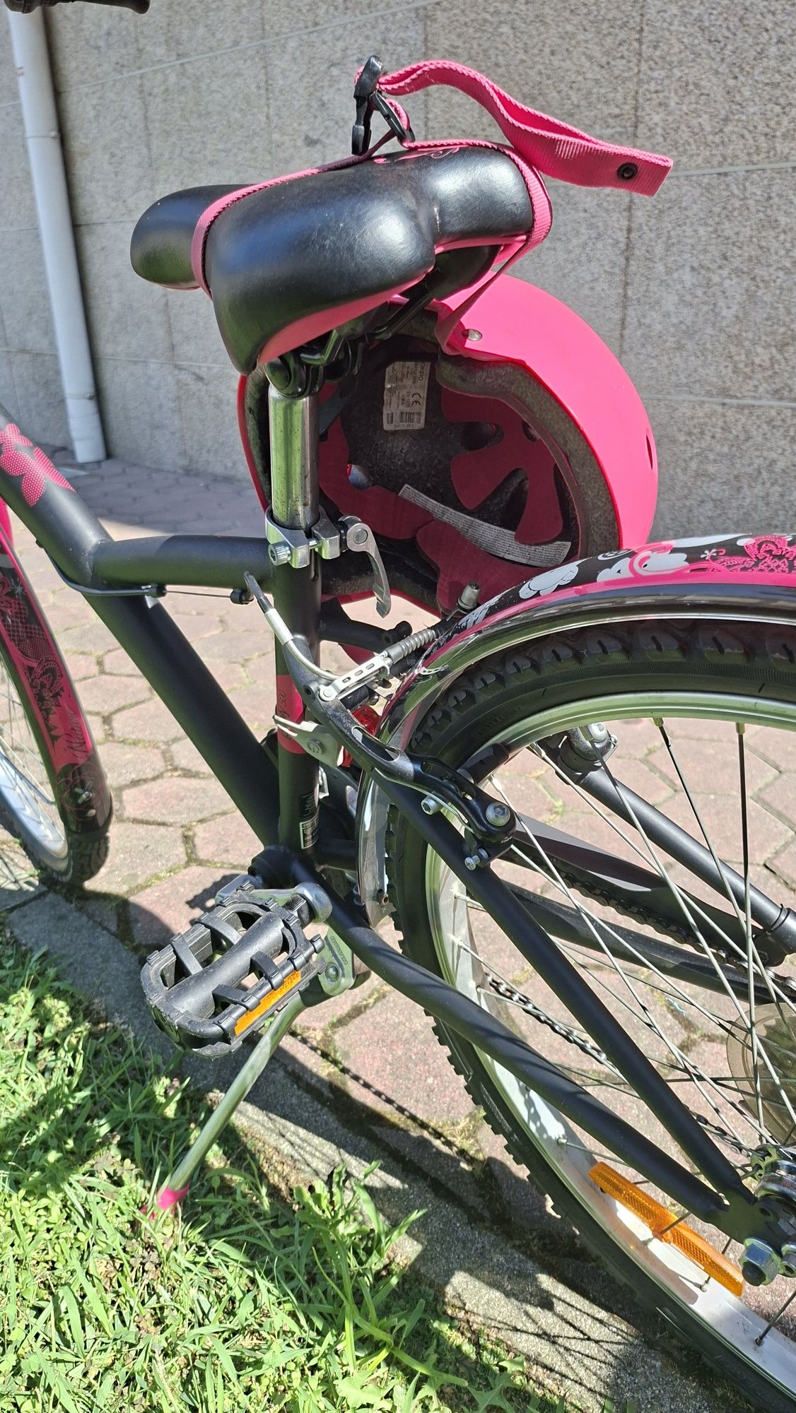 Bicicleta menina, roda 24, btwin Decathlon
