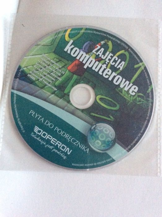 NOWY Podręcznik do informatyki Zajęcia Komputerowe Operon +płyta CD