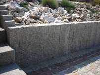 Palisada granitowa kostka brukowa Ziemia Granit cięto-łupany 10x10x30