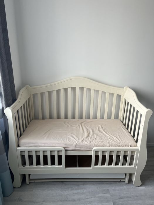 Ліжко кроватка трансформер Верес з маятником