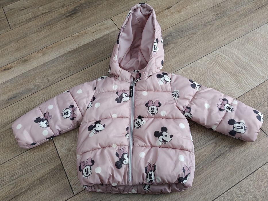 Kurtka zimowa myszka Miki 86 -92 h&m