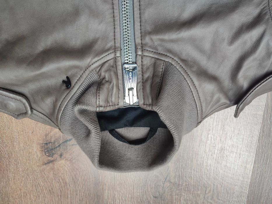 Replay kurtka skórzana premium prawdziwa owcza skóra xs