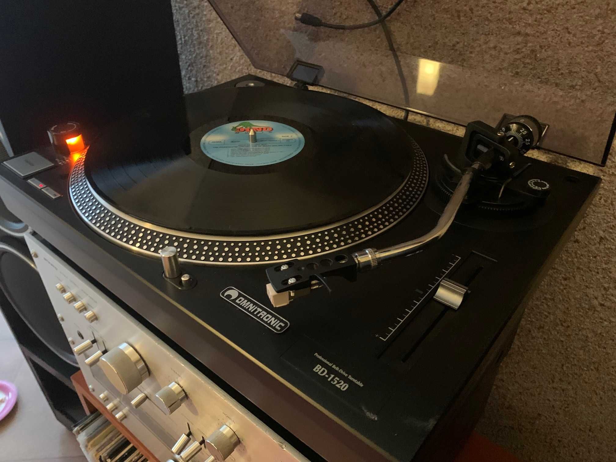 Gramofon Omnitronic  jak Technics
