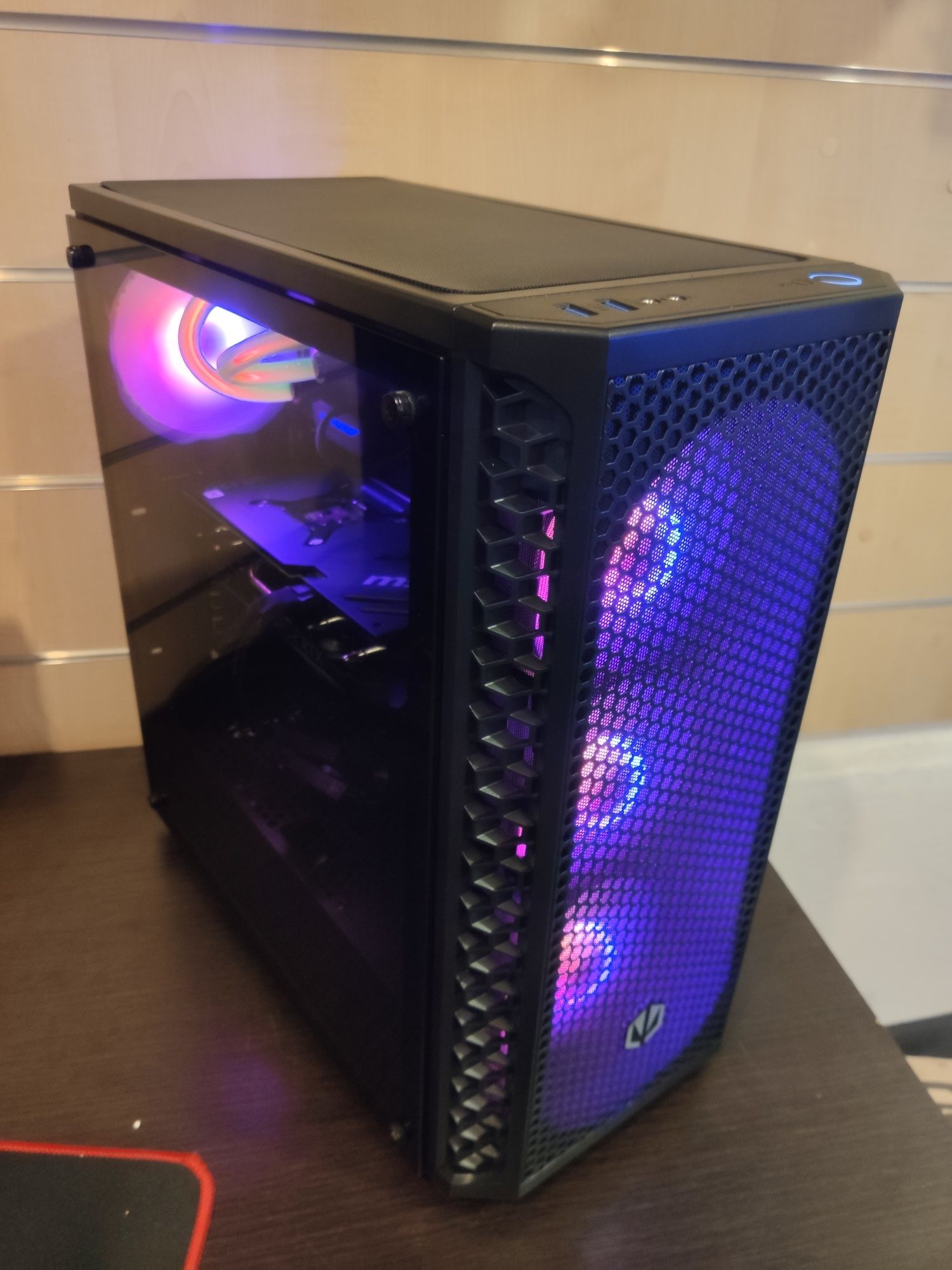 i9-13900K,LED Komputer do Gier,32 GB,RTX 4060,woda,SSD,Win 11