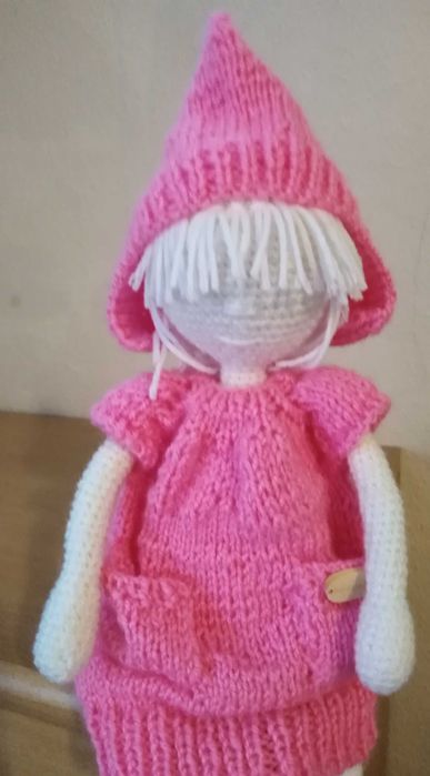 Lalka na szydełku