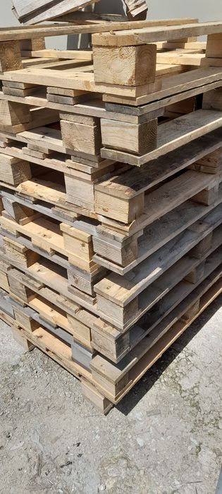 Paletes usadas selecionadas