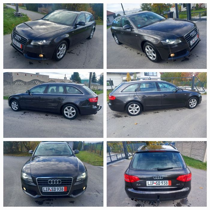 Audi A4 b8 Avant S-line 1.8TFSI 160PS 6b Ledy Bixenon Klimatronik Alu