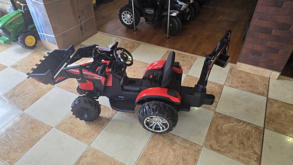 Wielki traktor koparka 720t sx2068 2x200W 24V dla dzieci