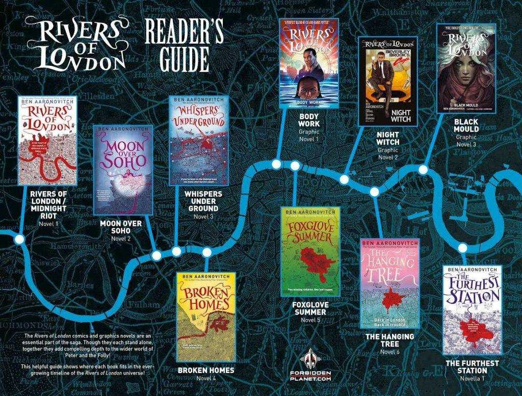 Книга Rivers of London Ben Aaronovitch Бен Ааронович