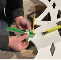Medidor de marcação para madeira e metal | dremel bricolage