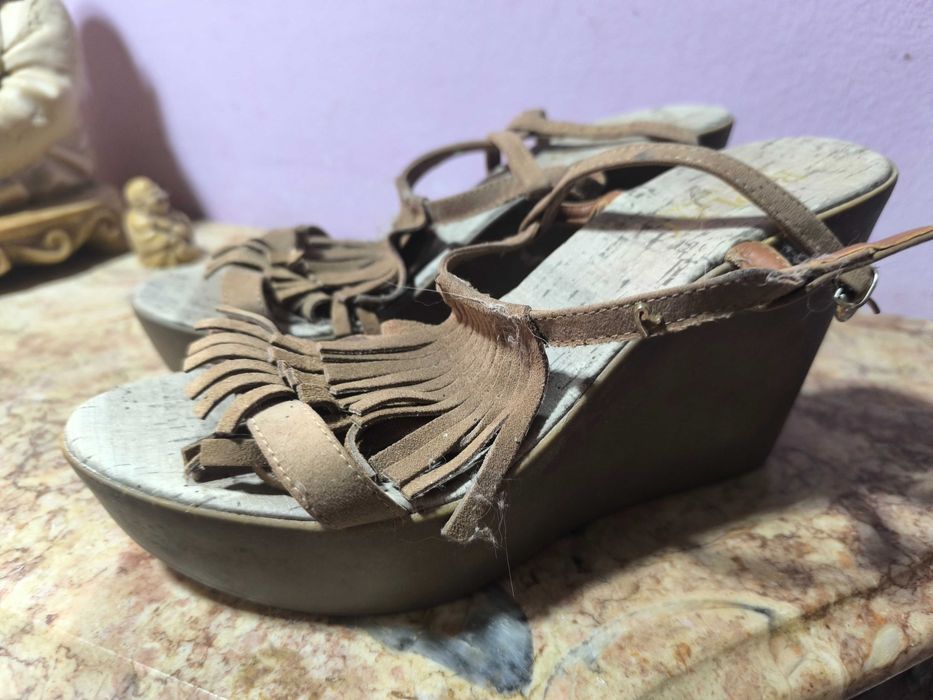 Sapatos abertos elegantes da replay