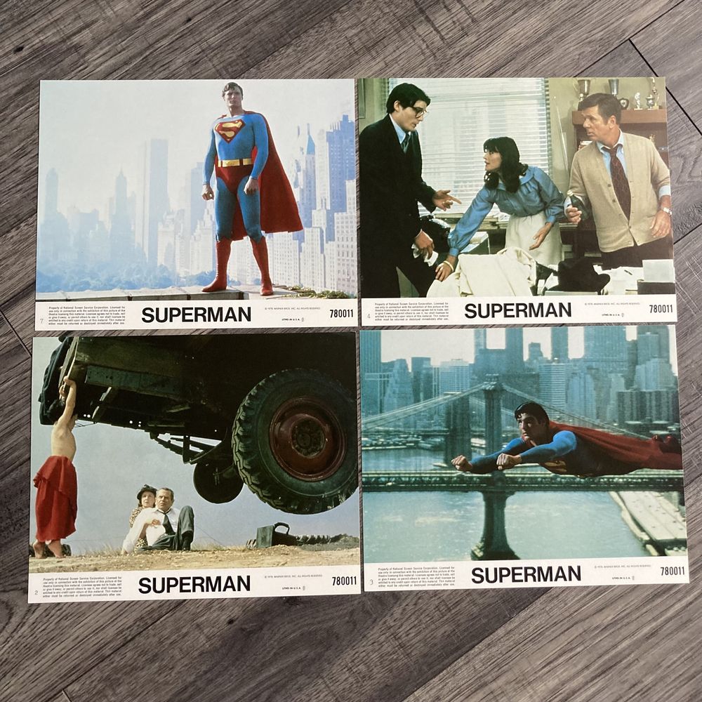 Superman - pakiet promocyjny + taśma filmowa 8mm