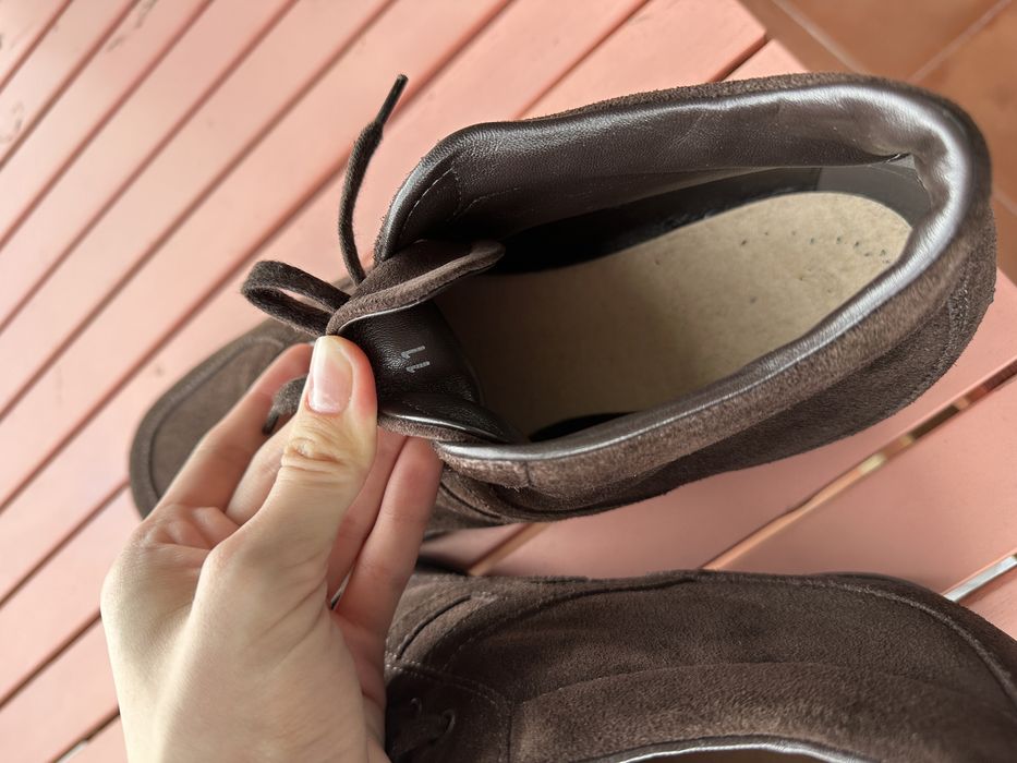 Hogan Italy Sapatos Sapatilhas Sneakers Camurça Castanhos