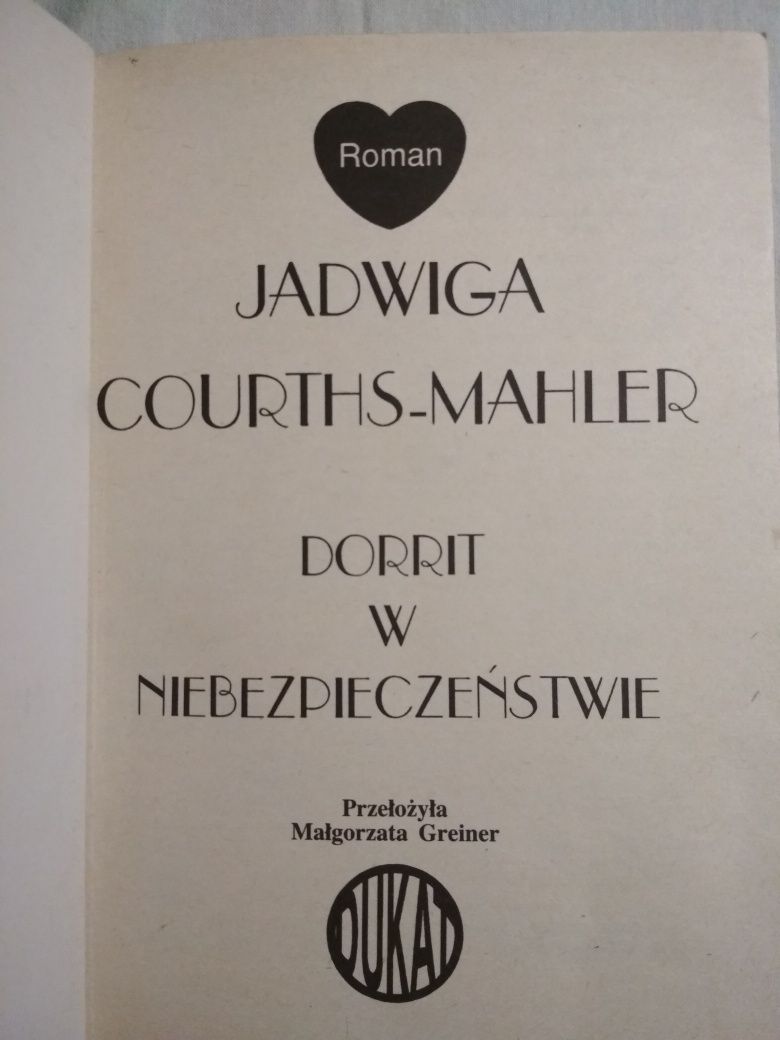 Dorrit w niebezpieczeństwie Jadwiga Courths-Mahler