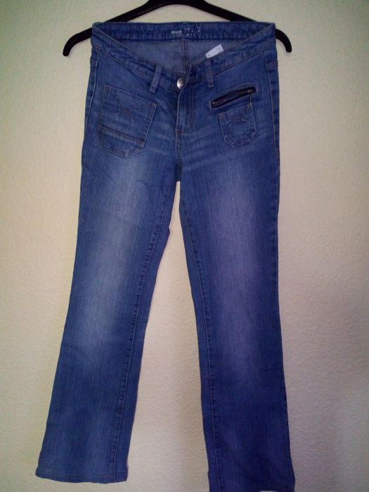 Spodnie jeansowe młodzieżowe roz.32